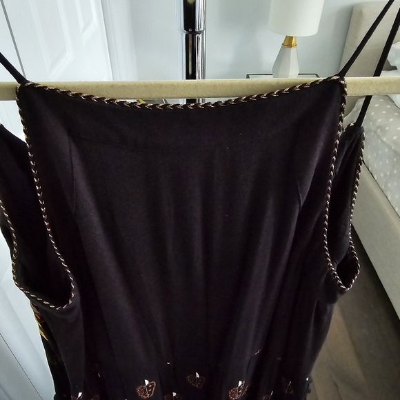 Farm Rio Winter Magic Maxi Dress, Size Small - Picture 9 of 12